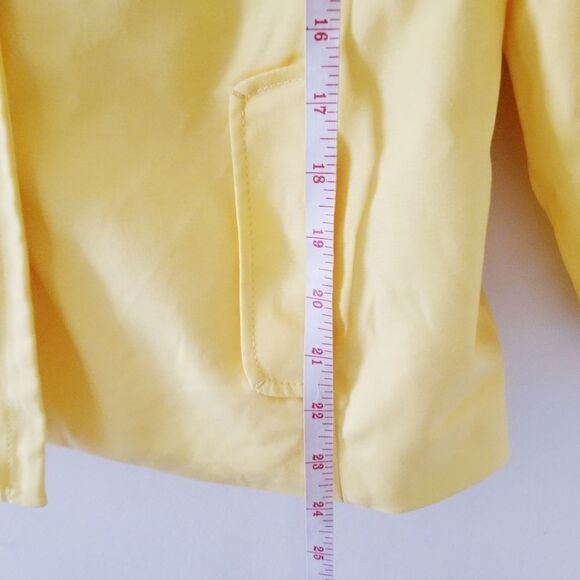 Rafaella blazer two button closure yellow - Picture 7 of 7